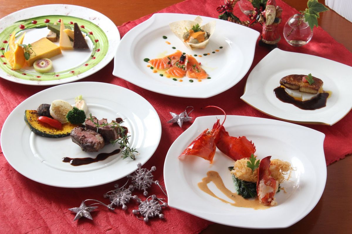 18クリスマスディナー予約承り中 要予約 12月２１日から２６日まで ディナー コース 和 仏食彩工房 ムッシュmoizumi ムッシュ モイズミ